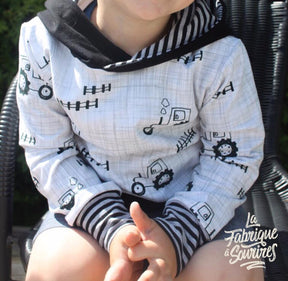 Boy's Zayne Hoodie Pattern - Ellie and Mac, Digital (PDF) Sewing Patterns | USA, Canada, UK, Australia