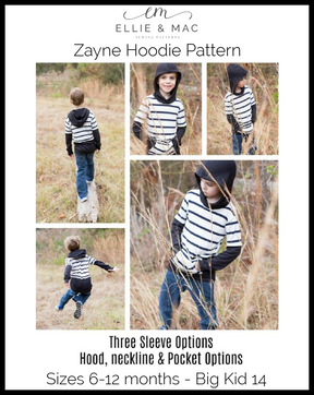 Zayne Hoodie Pattern